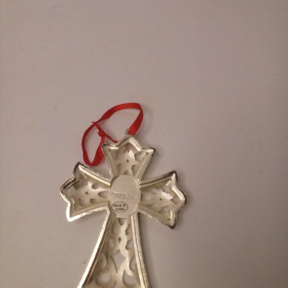 Lenox Cross Ornament Christmas Holiday 4.5" - Picture 11 of 11